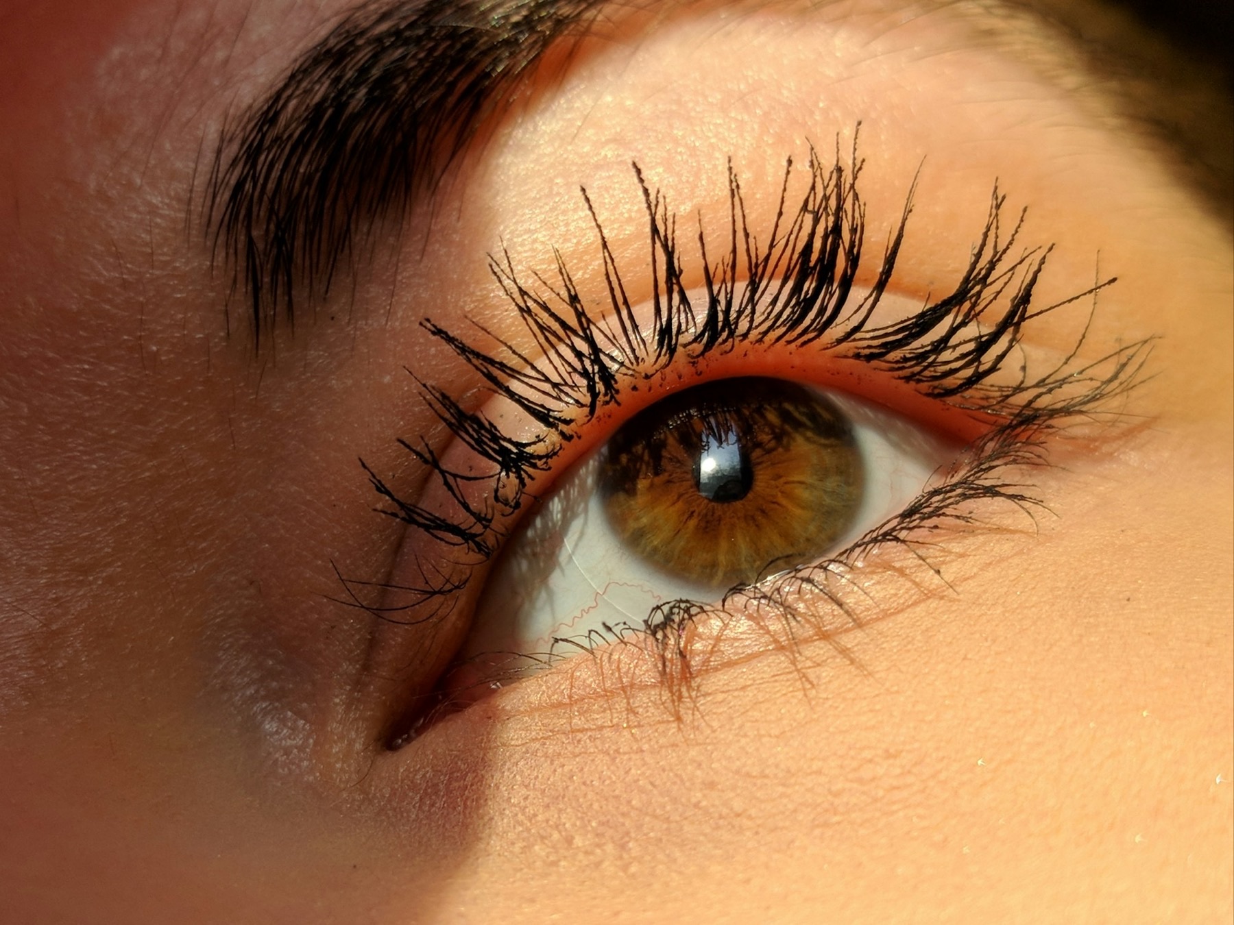 Volume lash extensions after the appointment